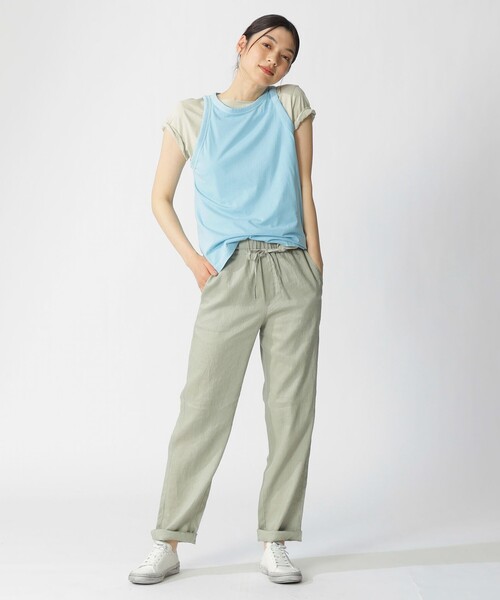 ECOALF(エコアルフ)の「MINDEN タンクトップ / MINDEN T-SHIRT WOMAN(タンクトップ・レディース・ライトブルー/ホワイト/ピンク系その他3・FREE)」の10枚目の写真