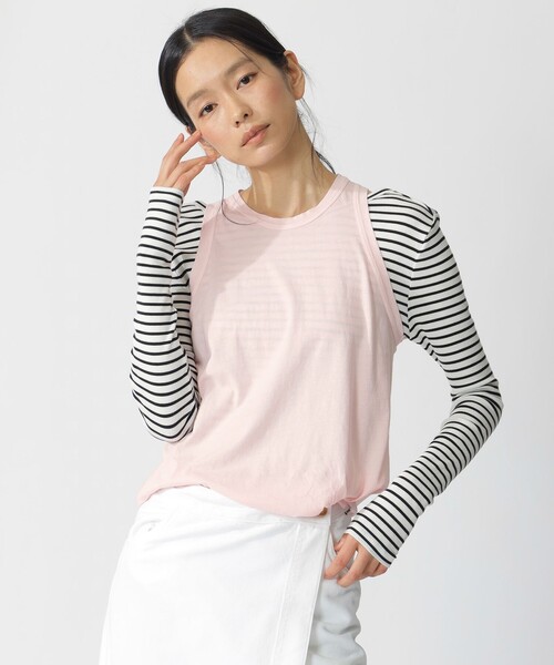 ECOALF(エコアルフ)の「MINDEN タンクトップ / MINDEN T-SHIRT WOMAN(タンクトップ・レディース・ライトブルー/ホワイト/ピンク系その他3・FREE)」の18枚目の写真