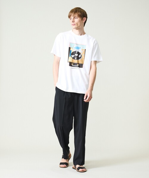 ABAHOUSE(アバハウス)の「【セットアップ対応】リネンライクシャンブレー ワイドイージーパンツ(その他パンツ・メンズ・グレイッシュブルー/ブラック/カーキ・48/46)」の13枚目の写真