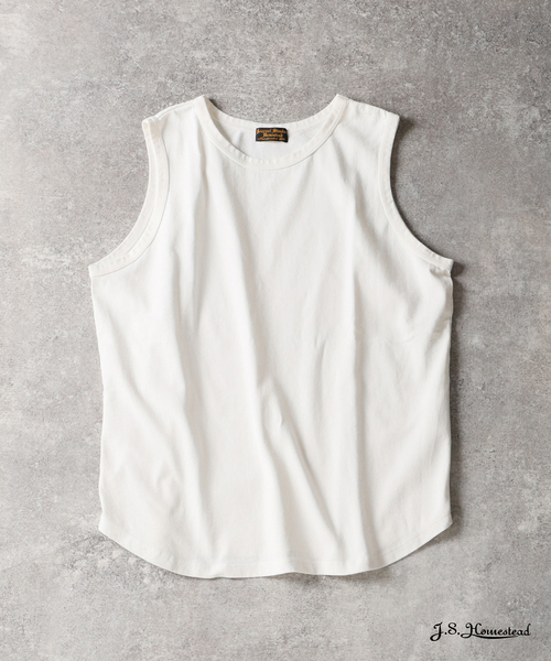 JOURNAL STANDARD J.S HOMESTEAD（ジャーナルスタンダードホームステッド）の「J.S.Homestead / 14BD リランド アメリカン スリーブ（Tシャツ/カットソー・メンズ・ブラック/ホワイト・MEDIUM/LARGE）」の2枚目の写真