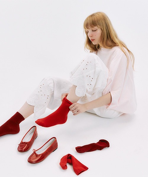 studio CLIP(スタディオクリップ)の「【tsumori chisato by studio clip】マラカスレースパンツ(その他パンツ・レディース・ブラック/オフホワイト・FREE)」の15枚目の写真