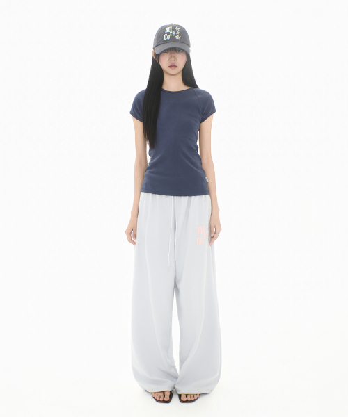 MIRECO（ミレコ）の「PIGMENT SLIM T NAVY（Tシャツ/カットソー・レディース・その他・FREE）」の2枚目の写真