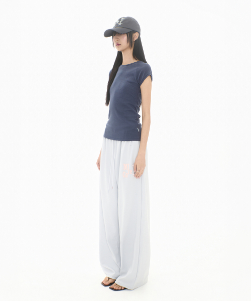 MIRECO（ミレコ）の「PIGMENT SLIM T NAVY（Tシャツ/カットソー・レディース・その他・FREE）」の3枚目の写真