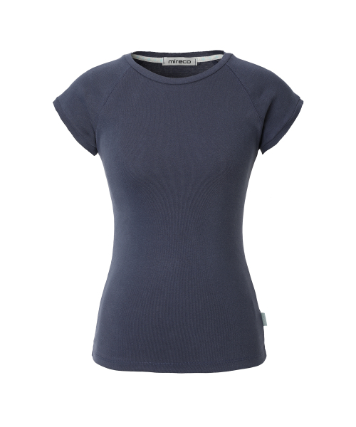 MIRECO（ミレコ）の「PIGMENT SLIM T NAVY（Tシャツ/カットソー・レディース・その他・FREE）」の4枚目の写真