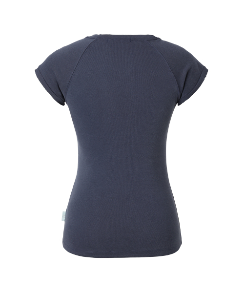 MIRECO（ミレコ）の「PIGMENT SLIM T NAVY（Tシャツ/カットソー・レディース・その他・FREE）」の5枚目の写真