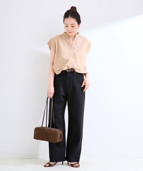 MOHI(モヒ)の「【WEB限定】MOHI / モヒ ロングハンドルボストンバッグ(ボストンバッグ・レディース・ブラウン/キャメル・FREE)」の3枚目の写真