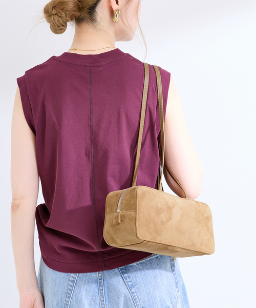 MOHI(モヒ)の「【WEB限定】MOHI / モヒ ロングハンドルボストンバッグ(ボストンバッグ・レディース・ブラウン/キャメル・FREE)」の10枚目の写真