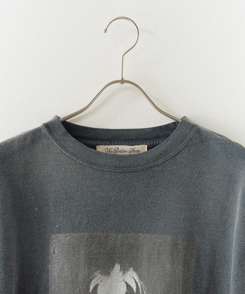 REMI RELIEF(レミレリーフ)の「REMI RELIEF/ NEW SP加工20/-天竺BIGサイズT(Who are you?) / RN31393123(Tシャツ/カットソー・メンズ・ホワイト/ブラック・L/M)」の5枚目の写真