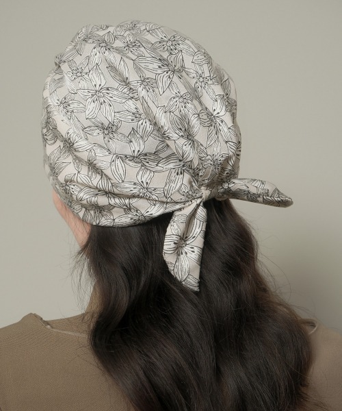arth(アース)の「arth Opal Flower Head Wrap / アース(ヘアバンド・レディース・ブラック/ホワイト・FREE)」の10枚目の写真