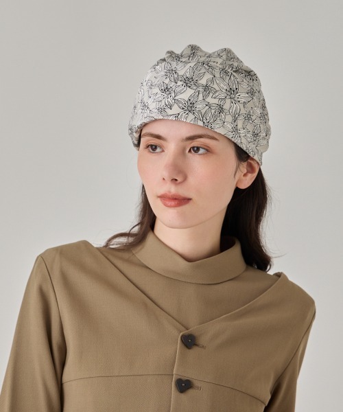 arth(アース)の「arth Opal Flower Head Wrap / アース(ヘアバンド・レディース・ブラック/ホワイト・FREE)」の11枚目の写真