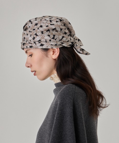 arth(アース)の「arth Opal Flower Head Wrap / アース(ヘアバンド・レディース・ブラック/ホワイト・FREE)」の19枚目の写真