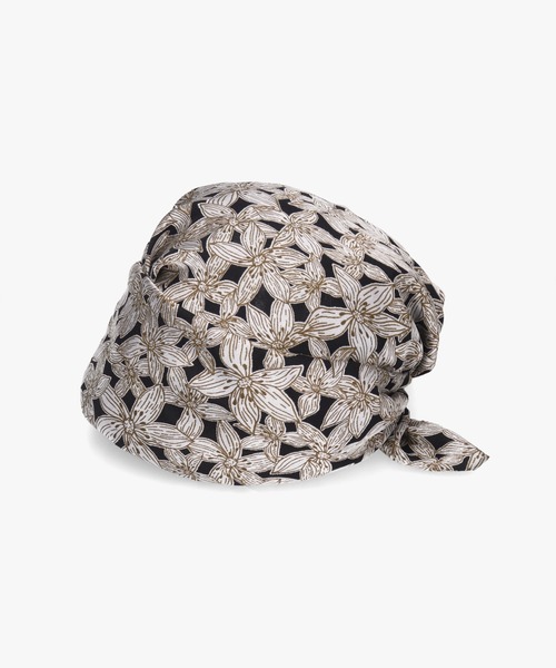 arth(アース)の「arth Opal Flower Head Wrap / アース(ヘアバンド・レディース・ブラック/ホワイト・FREE)」の4枚目の写真