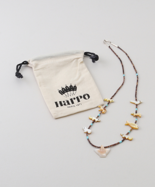 FRAMeWORK(フレームワーク)の「Harpo/アルポ フィティッシュ SHORT NECKLACE(ネックレス・レディース・ベージュ・FREE)」の9枚目の写真