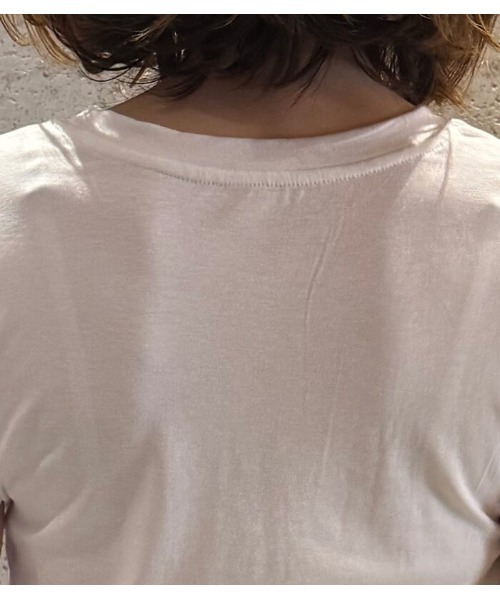 Desert Rose(デザートローズ)の「【DESERT ROSE/デザートローズ】アシンメトリーレースヘムプルオーバー(Tシャツ/カットソー・レディース・ブラック/ホワイト・FREE)」の10枚目の写真