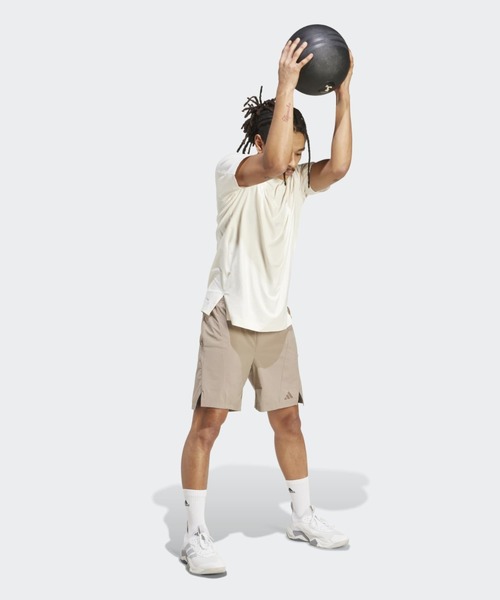 adidas（アディダス）の「Designed for Training ワークアウトショーツ / ショートパンツ / アディダス adidas（その他パンツ・メンズ・ブラウン・L(7inch)/M(7inch)/S(7inch)/XL(7inch)/2XL(7inch)）」の3枚目の写真