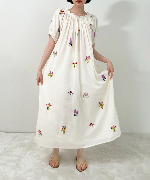EDIT. FOR LULU(エディットフォールル)の「【Tach clothing/タッチ クロージング】 Almenara Maxi Dress(ワンピース・レディース・ホワイト・FREE)」の1枚目の写真