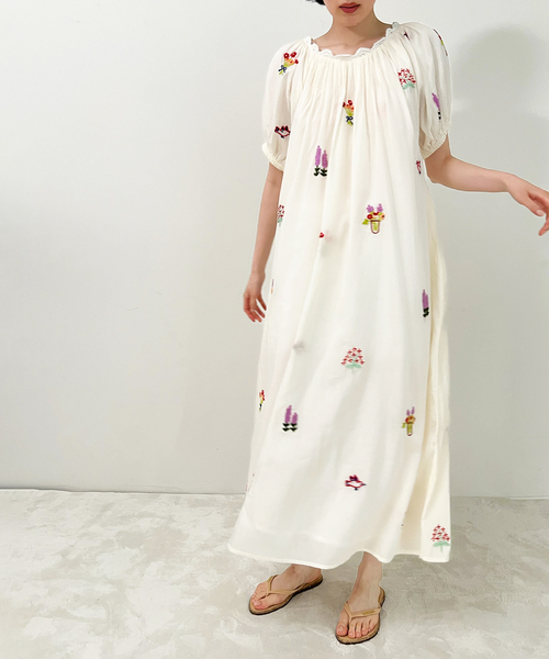 EDIT. FOR LULU(エディットフォールル)の「【Tach clothing/タッチ クロージング】 Almenara Maxi Dress(ワンピース・レディース・ホワイト・FREE)」の5枚目の写真