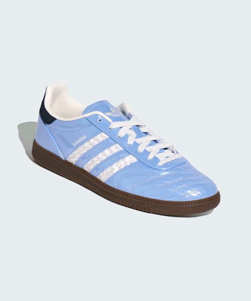 adidas(アディダス)の「SAMBA JP EXCLUSIVE for BILLY'S サンバ スニーカー アディダスオリジナルス adidas Originals(スニーカー・メンズ・ブルー・24.5cm/23.5cm/24.0cm/22.5cm/23.0cm/27.5cm/22.0cm/28.5cm/28.0cm/25.5cm/26.0cm/25.0cm/27.0cm/26.5cm/29.0cm)」の4枚目の写真