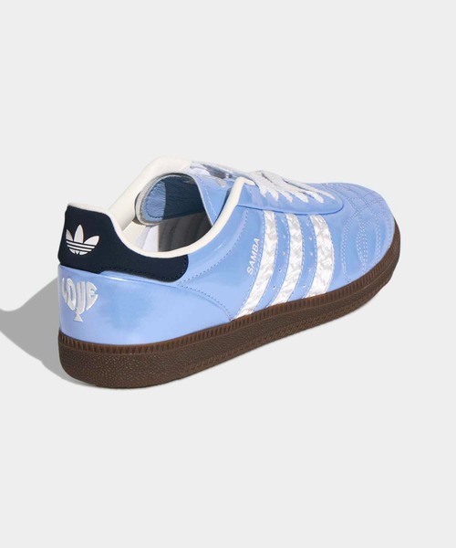 adidas(アディダス)の「SAMBA JP EXCLUSIVE for BILLY'S サンバ スニーカー アディダスオリジナルス adidas Originals(スニーカー・メンズ・ブルー・24.5cm/23.5cm/24.0cm/22.5cm/23.0cm/27.5cm/22.0cm/28.5cm/28.0cm/25.5cm/26.0cm/25.0cm/27.0cm/26.5cm/29.0cm)」の5枚目の写真
