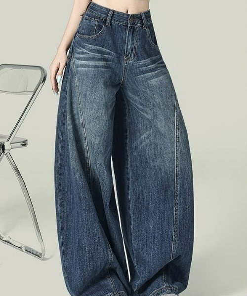 REBALANCE（リバランス）の「カーブドデニム（デニムパンツ・レディース・A・X-LARGE/LARGE/MEDIUM）」の7枚目の写真