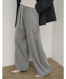 カーブシルエットスウェットパンツ