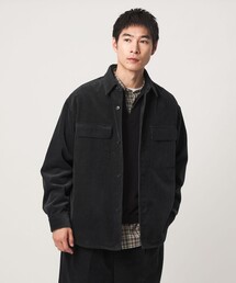 FINE BASIC スビン コーデュロイ CPO 長袖 シャツ
