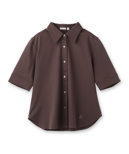 DRESSTERIOR(ドレステリア)の「【接触冷感/抗菌防臭/消臭】ICE CLEAR COTTON ハーフスリーブシャツ(Tシャツ/カットソー・レディース・ブラック/ホワイト/ブラウン系その他・36/38)」の19枚目の写真