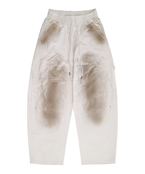 NIGHTWORKDEPT(ナイトワークデプト)の「Dust Nylon Wide Pants_White(その他パンツ・レディース・その他・SMALL/MEDIUM)」の2枚目の写真