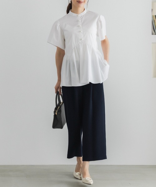 Sono（ソーノ）の「【新作 8/5発売】【SONO/ソーノ】[Airy Motion]アクティフパンツ－georgette（その他パンツ・レディース・ネイビー/ピンク・2/1）」の16枚目の写真
