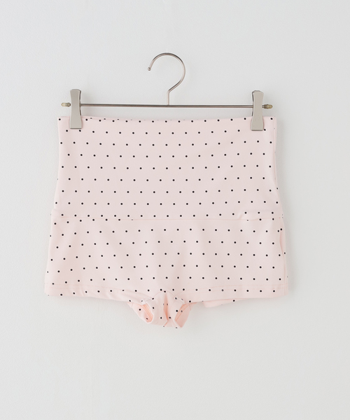 Oriens JOURNAL STANDARD（オリエンス ジャーナルスタンダード）の「【NIIHAI/ニーハイ】BOOTY SHORTS IN PINK POLKA（その他パンツ・レディース・ピンク系その他・SMALL/X-SMALL）」の2枚目の写真