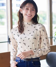 【大きいサイズ】フロッキープリントシアータートル