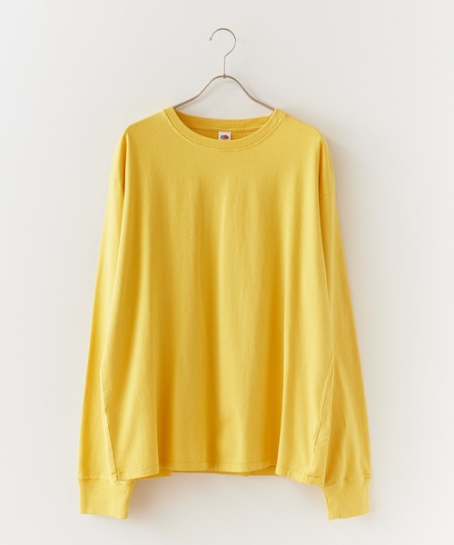 FRUIT OF THE LOOM(フルーツオブザルーム)の「FRUIT OF THE LOOM /フルーツオブザルーム フェードロングスリーブパックTシャツ メンズ レディース 2026年秋冬 秋服(Tシャツ/カットソー・メンズ・ブラック/モスグリーン/ネイビー/イエロー・S/M/L/XL)」の11枚目の写真
