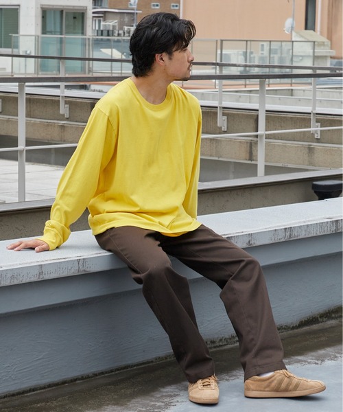 FRUIT OF THE LOOM(フルーツオブザルーム)の「FRUIT OF THE LOOM /フルーツオブザルーム フェードロングスリーブパックTシャツ メンズ レディース 2026年秋冬 秋服(Tシャツ/カットソー・メンズ・ブラック/モスグリーン/ネイビー/イエロー・S/M/L/XL)」の15枚目の写真