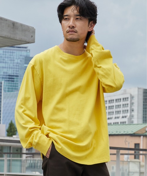FRUIT OF THE LOOM(フルーツオブザルーム)の「FRUIT OF THE LOOM /フルーツオブザルーム フェードロングスリーブパックTシャツ メンズ レディース 2026年秋冬 秋服(Tシャツ/カットソー・メンズ・ブラック/モスグリーン/ネイビー/イエロー・S/M/L/XL)」の14枚目の写真