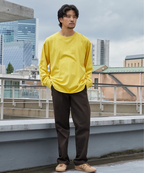 FRUIT OF THE LOOM(フルーツオブザルーム)の「FRUIT OF THE LOOM /フルーツオブザルーム フェードロングスリーブパックTシャツ メンズ レディース 2026年秋冬 秋服(Tシャツ/カットソー・メンズ・ブラック/モスグリーン/ネイビー/イエロー・S/M/L/XL)」の17枚目の写真