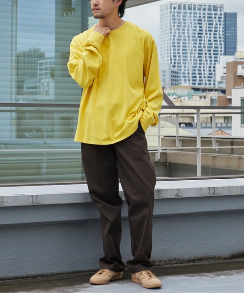 FRUIT OF THE LOOM(フルーツオブザルーム)の「FRUIT OF THE LOOM /フルーツオブザルーム フェードロングスリーブパックTシャツ メンズ レディース 2026年秋冬 秋服(Tシャツ/カットソー・メンズ・ブラック/モスグリーン/ネイビー/イエロー・S/M/L/XL)」の18枚目の写真