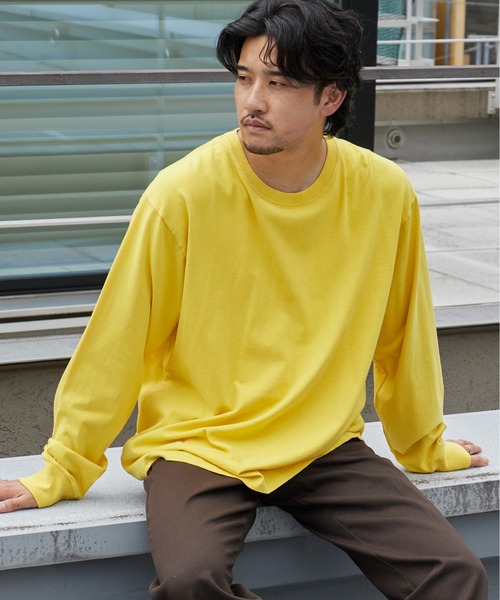 FRUIT OF THE LOOM(フルーツオブザルーム)の「FRUIT OF THE LOOM /フルーツオブザルーム フェードロングスリーブパックTシャツ メンズ レディース 2026年秋冬 秋服(Tシャツ/カットソー・メンズ・ブラック/モスグリーン/ネイビー/イエロー・S/M/L/XL)」の12枚目の写真