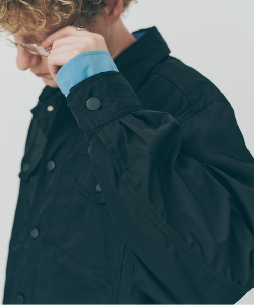 MAISON CLUB（メゾンクラブ）の「【MAISON CLUB】3rd Type Nylon Jacket / 3rdタイプナイロンジャケット SNF（ナイロンジャケット・メンズ・ブラック・M/L）」の9枚目の写真