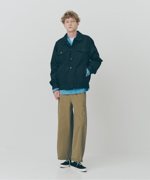 MAISON CLUB（メゾンクラブ）の「【MAISON CLUB】3rd Type Nylon Jacket / 3rdタイプナイロンジャケット SNF（ナイロンジャケット・メンズ・ブラック・M/L）」の4枚目の写真