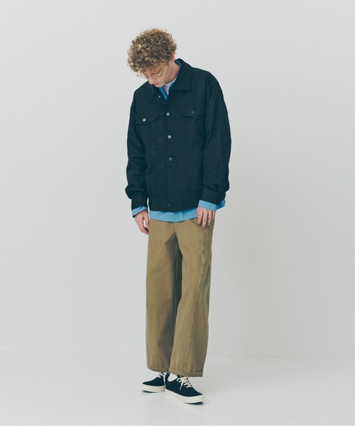 MAISON CLUB（メゾンクラブ）の「【MAISON CLUB】3rd Type Nylon Jacket / 3rdタイプナイロンジャケット SNF（ナイロンジャケット・メンズ・ブラック・M/L）」の5枚目の写真