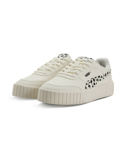 PUMA（プーマ）の「PUMA プーマ ウィメンズ キャリーナ ミア アニマル スニーカー（スニーカー・レディース・ホワイト系その他・23.5cm/23.0cm/24.5cm/24.0cm/25.0cm/26.0cm/25.5cm/22.0cm/22.5cm）」の2枚目の写真