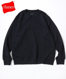 Hanes/へインズ SWEATS SHIRO/シロ 白 ホワイト KURO/クロ 黒 ブラック MOKU/モク 杢 グレー 裏毛 無地 クルーネック スウェット トレーナー/レディース メンズ
