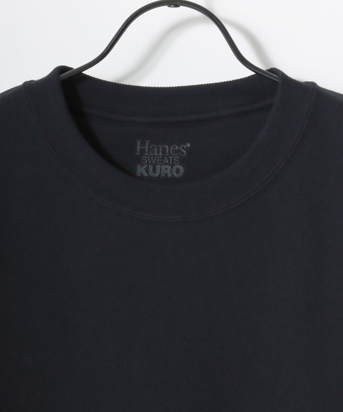 HANES(ヘインズ)の「Hanes/へインズ SWEATS SHIRO/シロ 白 ホワイト KURO/クロ 黒 ブラック MOKU/モク 杢 グレー 裏毛 無地 クルーネック スウェット トレーナー/レディース メンズ(スウェット・メンズ・グレー/ホワイト/ブラック・M/L/XL)」の14枚目の写真