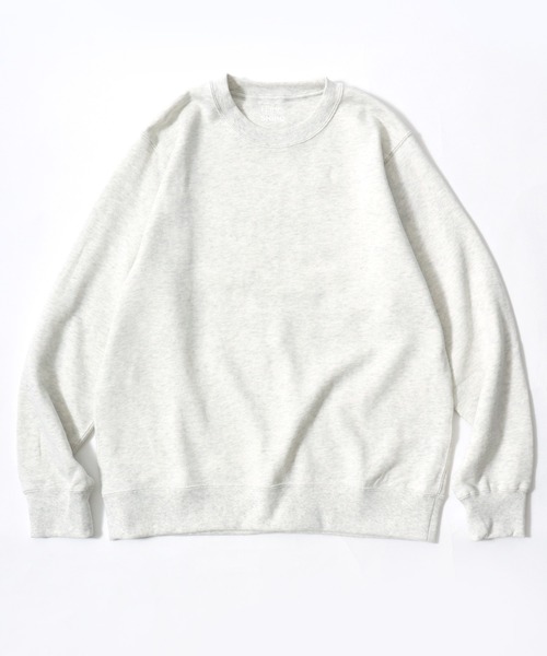 HANES(ヘインズ)の「Hanes/へインズ SWEATS SHIRO/シロ 白 ホワイト KURO/クロ 黒 ブラック MOKU/モク 杢 グレー 裏毛 無地 クルーネック スウェット トレーナー/レディース メンズ(スウェット・メンズ・グレー/ホワイト/ブラック・M/L/XL)」の4枚目の写真
