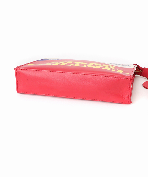 SKIN(スキン)の「【SKIN/スキン】CARAMEL POUCH(クラッチバッグ・レディース・レッド・FREE)」の8枚目の写真