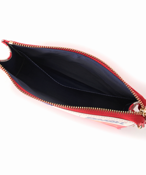 SKIN(スキン)の「【SKIN/スキン】CARAMEL POUCH(クラッチバッグ・レディース・レッド・FREE)」の10枚目の写真