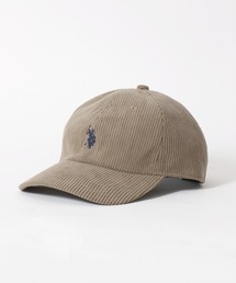 SITRY（シトリー）の「U.S. POLO ASSN./ユーエスポロアッスン コーデュロイ ピーチ加工 ワンポイント刺繍 キャップ 帽子 レディース メンズ（キャップ）」