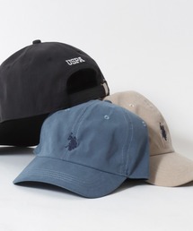 U.S. POLO ASSN.（ユーエスポロアッスン）の「U.S. POLO ASSN./ユーエスポロアッスン コーデュロイ ピーチ加工 ワンポイント刺繍 キャップ 帽子 レディース メンズ（キャップ）」