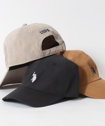 U.S. POLO ASSN.（ユーエスポロアッスン）の「U.S. POLO ASSN./ユーエスポロアッスン コーデュロイ ピーチ加工 ワンポイント刺繍 キャップ 帽子 レディース メンズ（キャップ）」