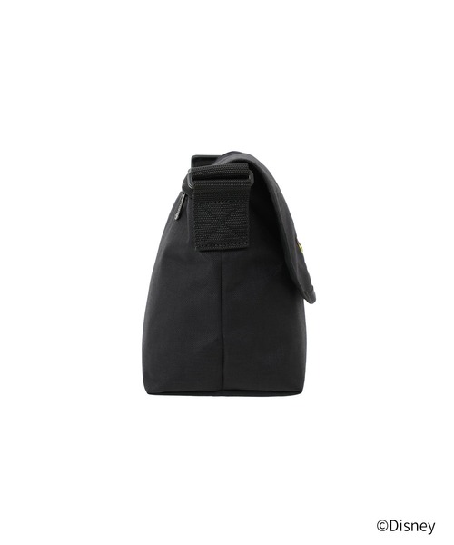 Manhattan Portage(マンハッタンポーテージ)の「NYLON MESSENGER BAG JR (SM) BACK POCKET W/ DIVIDER MAGNET / MICKEY / 26(メッセンジャーバッグ・レディース・ブラック・SMALL)」の5枚目の写真